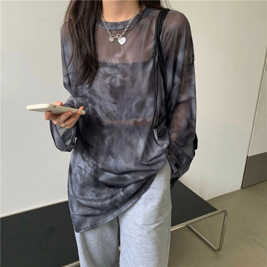 Blusa Holgada de Manga Larga para Mujer - Image 11