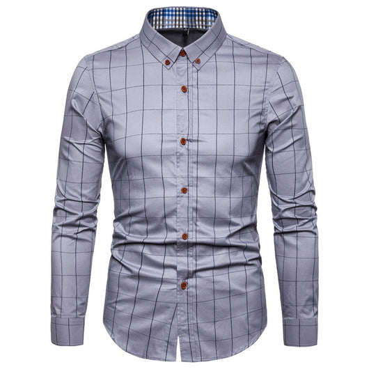 Camisa Estampado Floral Slim Fit Manga Larga para Hombre - Image 14