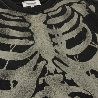 Camiseta de Algodón Lavada Estilo Vintage con Calavera para Hombre - Image 12