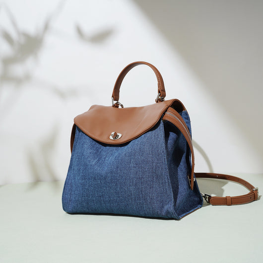 Mochila Cómoda Estilo Coreano Jean Lazy Backpack