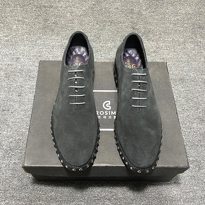 Zapatos de Cuero Charol para Hombre - Diseño Ejecutivo con Punta Remachada - Image 10