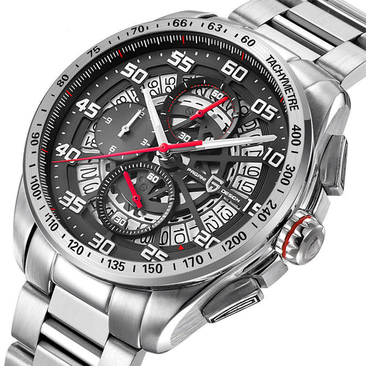 Reloj de Negocios para Hombre con Pulsera de Acero y Cuarzo - Image 2