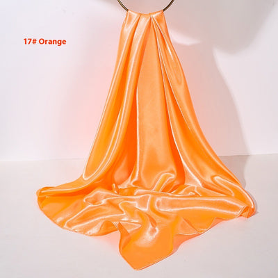 Pañuelo de Seda Artificial 90cm Satinado Brillante - Elegancia Pura - Image 20