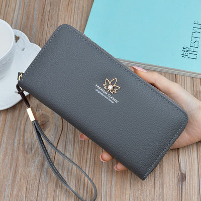 Billetera Larga para Mujer con Cierre - Cartera de Moda Elegante con Gran Capacidad - Image 8
