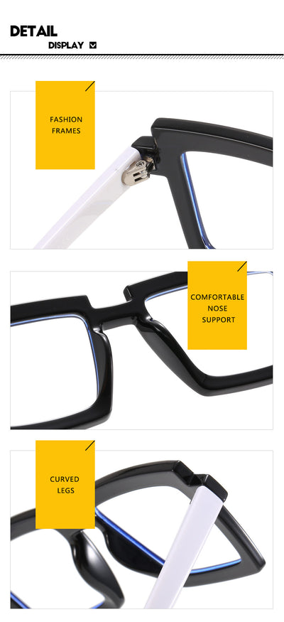 Gafas Cuadradas Anti Luz Azul TR90 - Protección Visual Moderna - Image 13