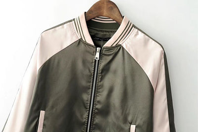 Chaqueta Larga con Cuello Mao y Bordado de Grúa Floral en la Espalda - Image 16