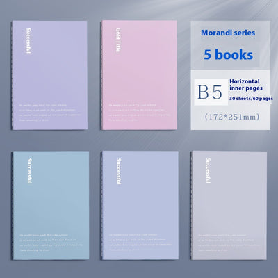 Cuaderno A5/B5 Grueso para Práctica y Creatividad con Diseño Corazón - Image 9