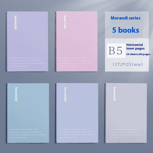 Cuaderno A5/B5 Grueso para Práctica y Creatividad con Diseño Corazón - Image 9