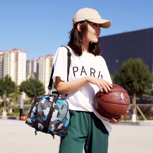 Bolsa de Entrenamiento Baloncesto Convertible con Opción de Hombro Simple y Doble