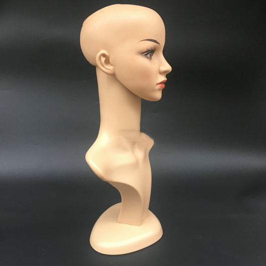 Busto Maniquí de Plástico Media Cuerpo para Exhibir Collares y Accesorios - Image 10