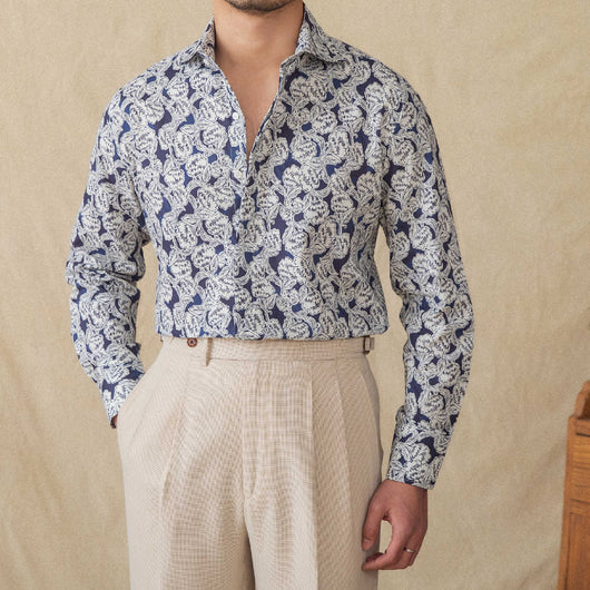 Cardigan Estampado de Manga Larga para Hombre - Image 5