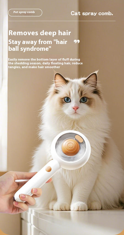 Peine Deslanador para Gatos de Acero Inoxidable - Eliminación de Pelo con Un Click - Image 11