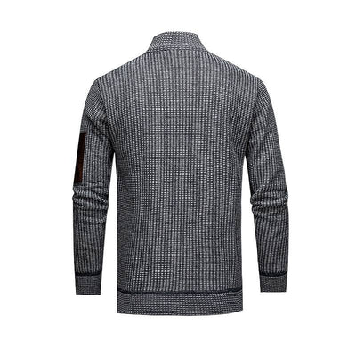 Cardigan Tejido Cuello Alto con Forro Polar para Máximo Abrigo - Image 5