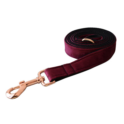Collar de Terciopelo para Perro con Moño Doble de Microfibra - Image 10
