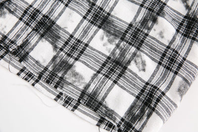 Camisa Cuadros Retro Oversize Manga Corta - Image 21