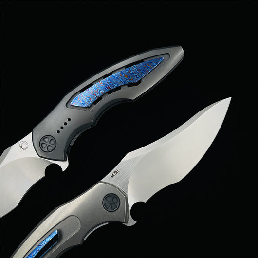 Cuchillo Plegable de Aleación con Acero M390 de Alta Dureza - Image 8