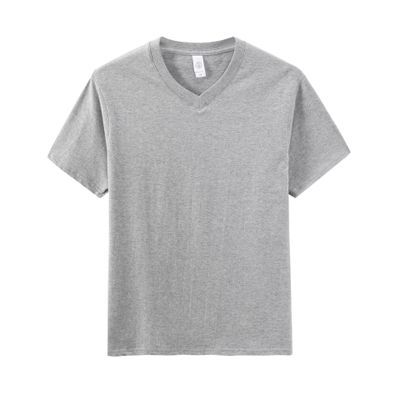 Camiseta de Algodón Puro Cuello V Hombre - Ajuste Relajado - Image 14
