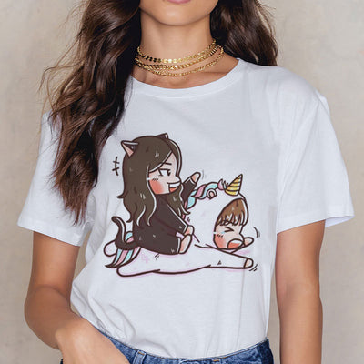 Camiseta Estampada de Manga Corta Unisex - Image 24