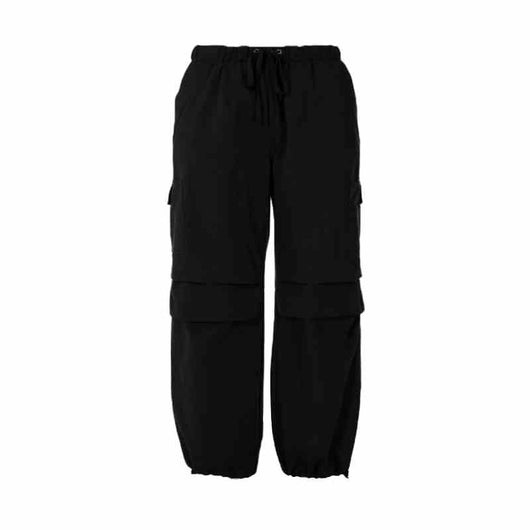 Pantalones Retro Anchos con Cintura Ajustable y Tobillo Anudado - Image 3