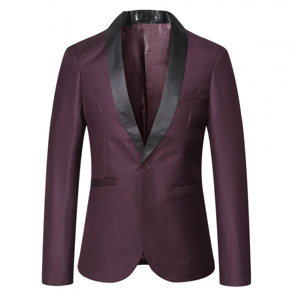 Saco de Vestir Ejecutivo para Hombre con Cuello Mao - Image 6