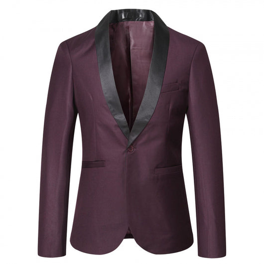 Saco de Vestir Ejecutivo para Hombre con Cuello Mao - Image 6