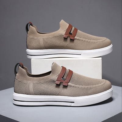 Zapatos Casuales Transpirables para Hombre Verano Malla Elástica Ligeros - Image 7