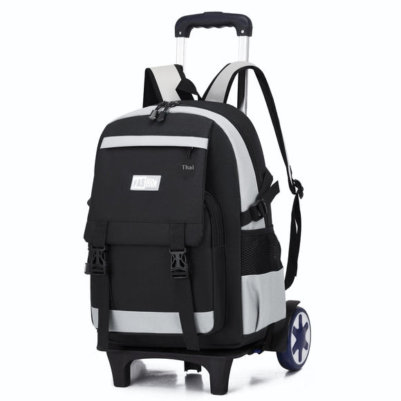 Mochila Escolar con Ruedas de Gran Capacidad para Primaria