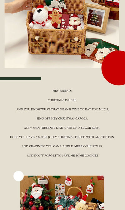 Caja Decorativa Portátil para Regalos Navideños - Image 10