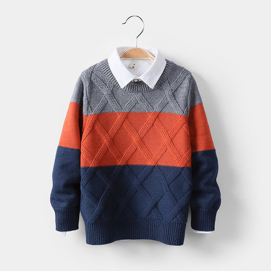 Suéter Tejido de Niño para Otoño e Invierno - Image 4