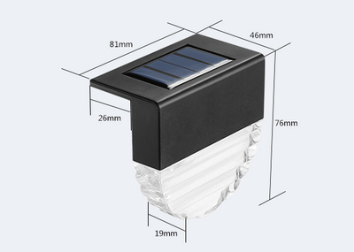 Luz Solar LED para Escaleras Exterior Resistente al Agua - Image 7