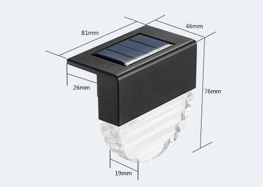 Luz Solar LED para Escaleras Exterior Resistente al Agua - Image 7