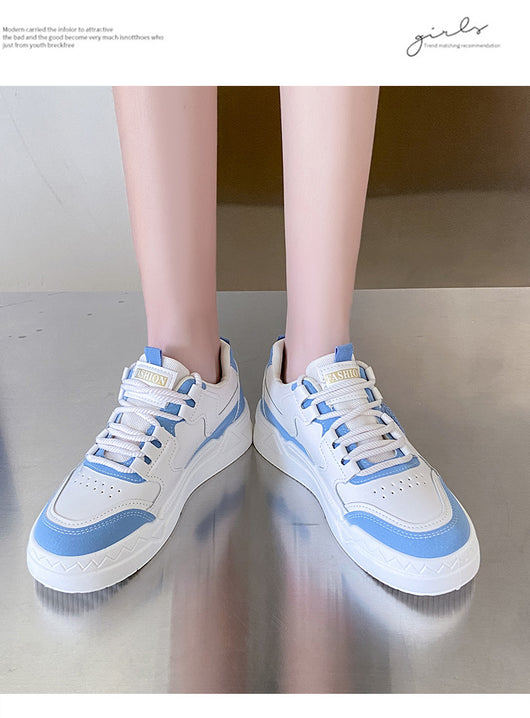 Zapatillas Casuales Coreanas para Mujer con Suela Gruesa - Estilo Skate Versátil - Image 14