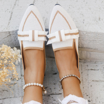 Zapatos Cómodos con Moño Decorativo - Estilo Casual Versátil - Image 7