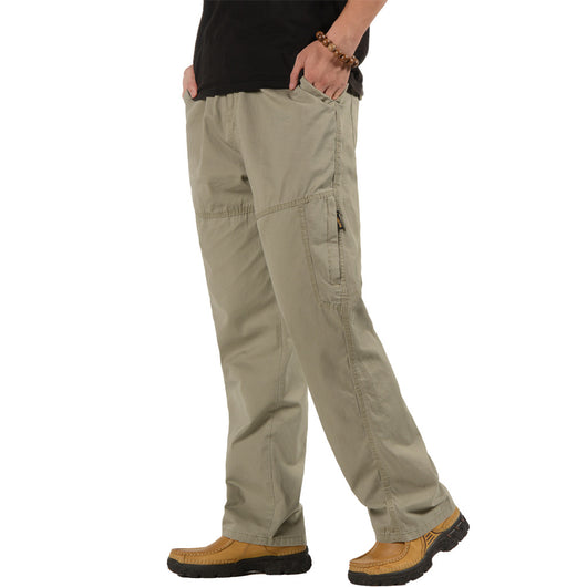 Pantalones Cómodos Holgados para Hombre Talla Grande - Image 9