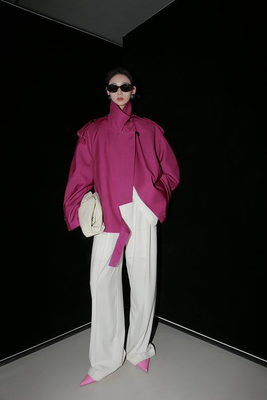 Gabardina Retro Holgada de Estilo Británico - Image 12