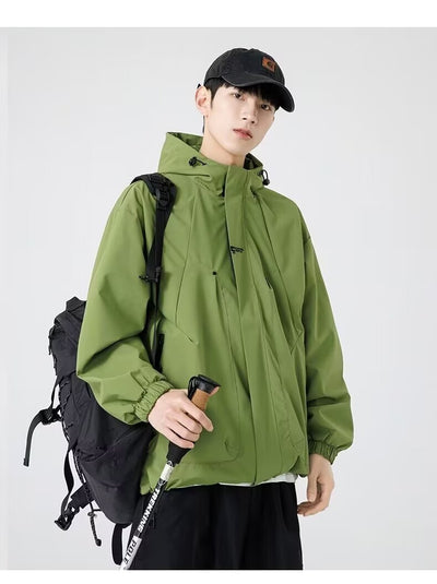 Chaqueta Casual Suelta para Hombre - Primavera Otoño Versátil - Image 15