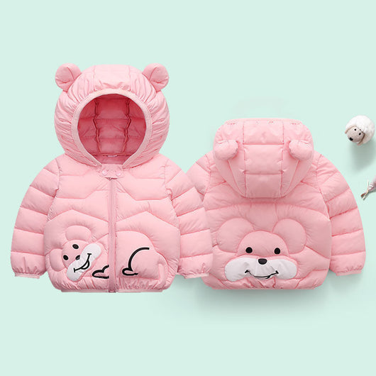 Abrigo Cálido con Capucha para Bebés y Niños Pequeños - Image 4