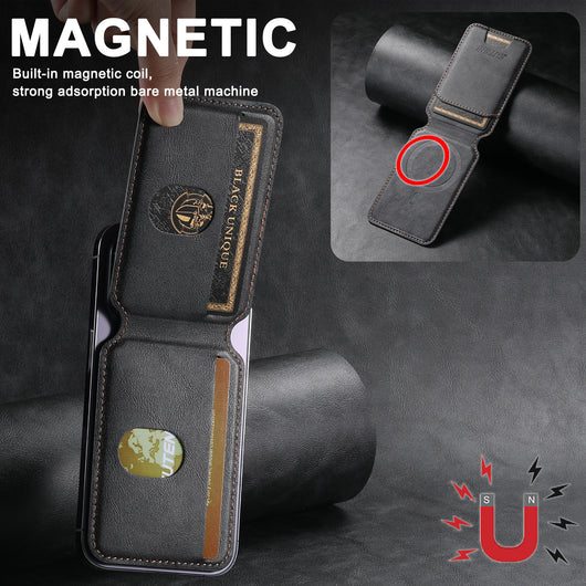 Soporte Magnético Universal para Teléfono con Anillo MagSafe y Cuero PU - Image 24