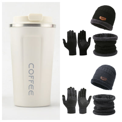 Conjunto Invernal 3 en 1: Bufanda, Guantes y Gorro de Lana Térmica - Image 33