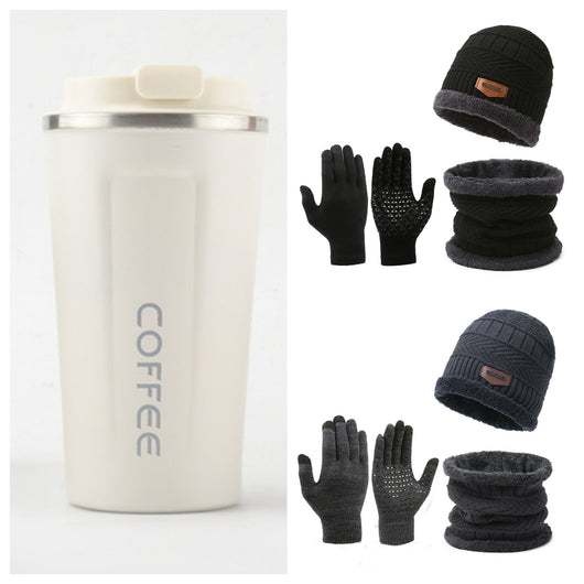 Conjunto Invernal 3 en 1: Bufanda, Guantes y Gorro de Lana Térmica - Image 33
