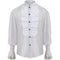 Camisa Pirata Medieval con Pliegues - Disfraz Steampunk Renaissance