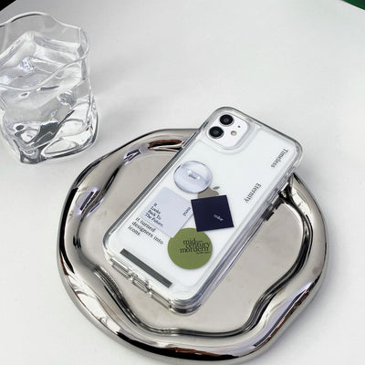 Funda Transparente para Teléfono con Diseño Minimalista Viento Frío - Image 3