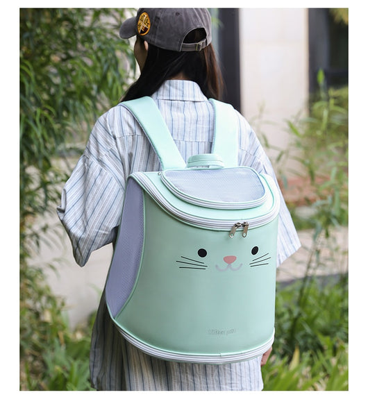 Mochila Transportadora Plegable para Mascotas - Gran Capacidad para Gatos y Perros - Image 34