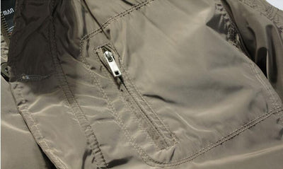 Chaqueta Casual con Cuello Mao para Hombre - Image 9