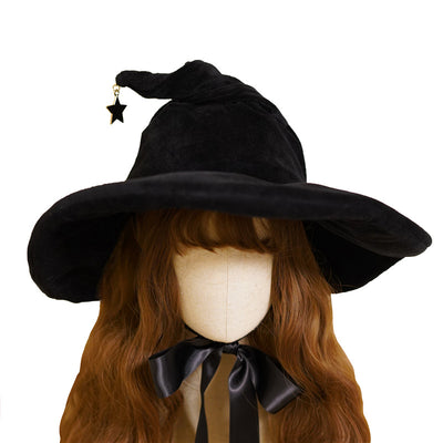Sombrero de Gamuza con Moño para Halloween - Accesorio de Moda - Image 3