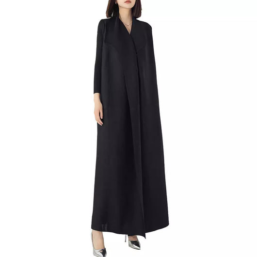 Abrigo Largo Elegante y Sofisticado para Mujer - Image 5