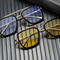 Gafas Retro Iron Man Espejo Plano Unisex - Marco Metálico Clásico