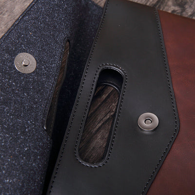 Portafolio de Piel de Caballo - Cartera Ejecutiva Trend - Image 13
