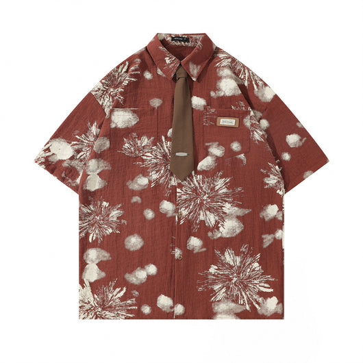 Camisa Tie-Dye Camuflaje con Tinta Splash para Hombre - Image 2