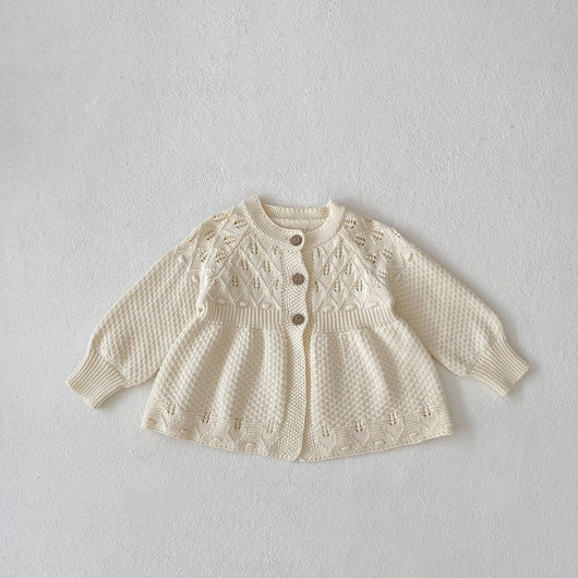 Cardigan Tejido Calado para Bebé y Niños - Image 6